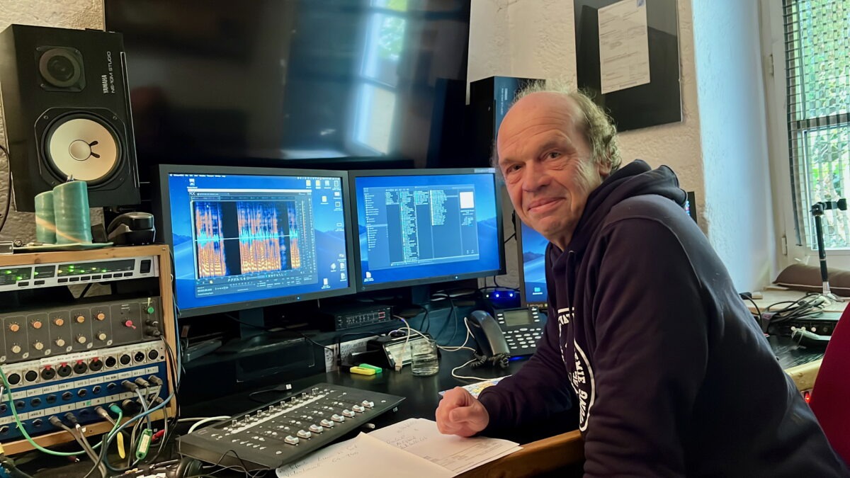 Claus Strigel bei Montage und Postproduktion