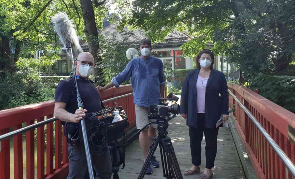 Würmbrücke auf dem Webasto-Gelände